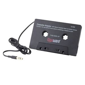 Gigaware Cassette Adapter 12-632 FOR iPod/MP3/CD/iPhone